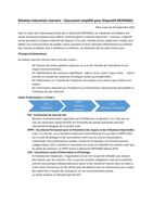 Synthèse de la Charte "Relation industriels - riverains"
