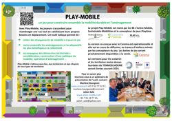 Flyer de présentation du jeu Play-Mobile