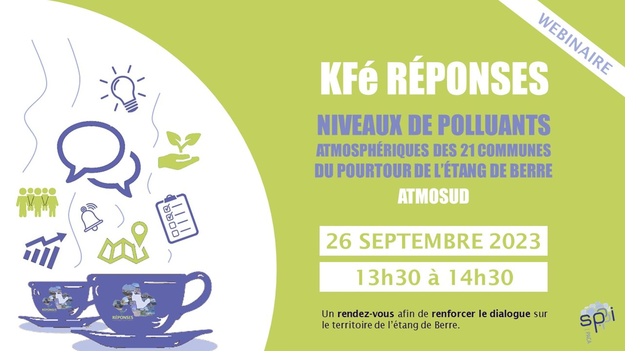 Niveaux de polluants atmosphériques des 21 communes du pourtour de l'étang de Berre