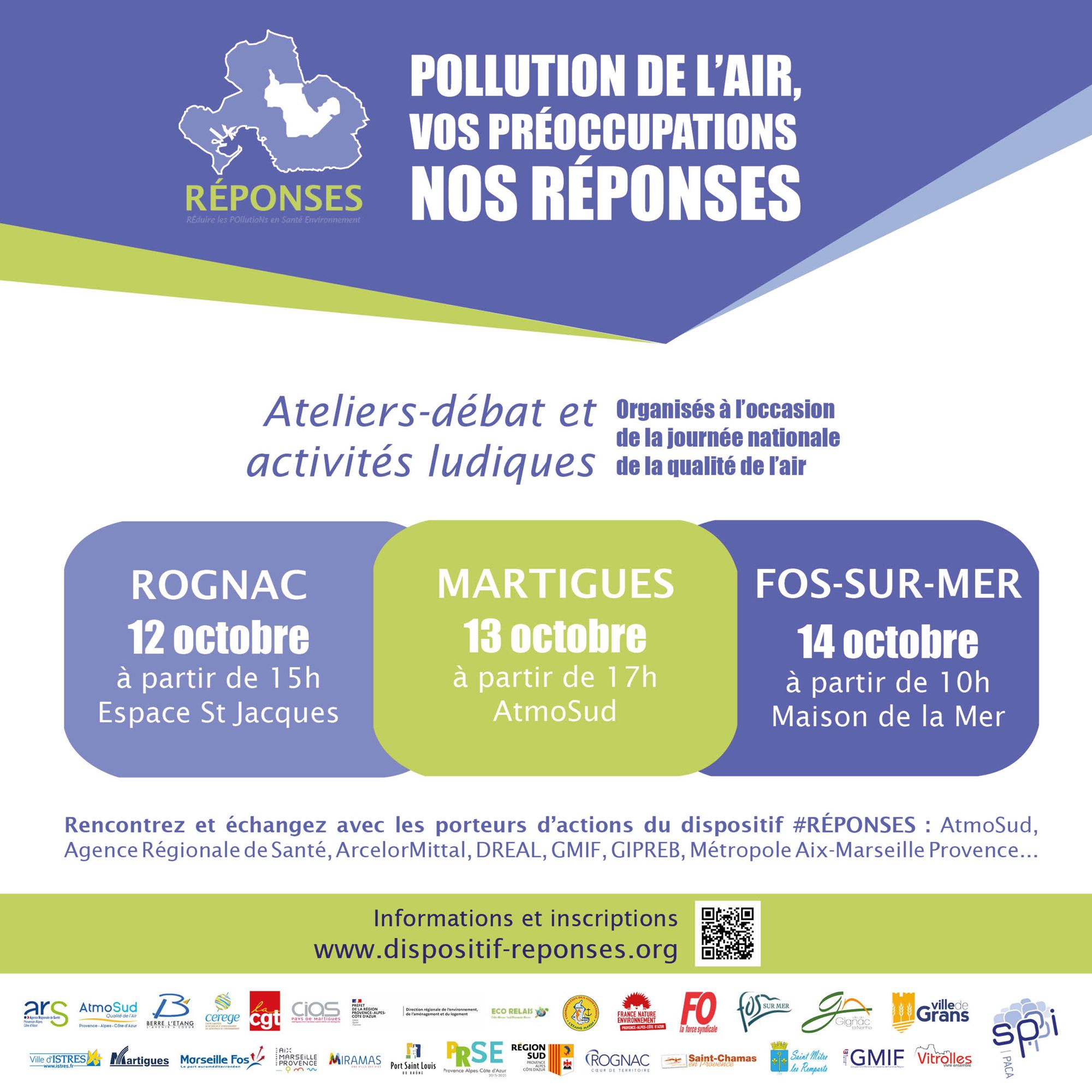 Pollution de l'air : Ateliers, débats et activités ludiques organisés par le Dispositif Réponses