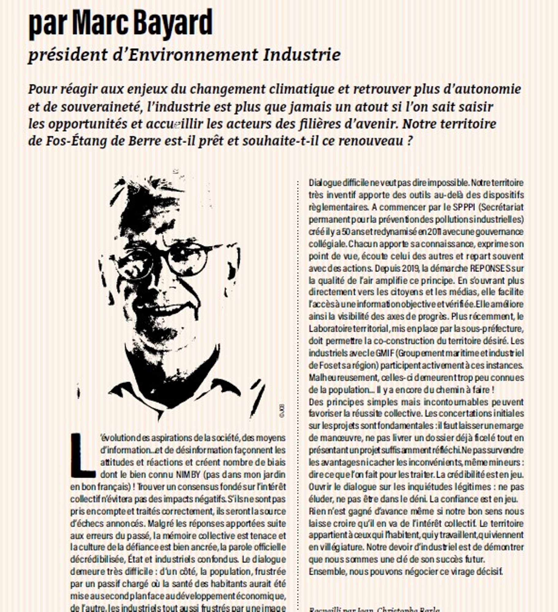 Avenir industriel du territoire : mieux dialoguer pour réussir ensemble