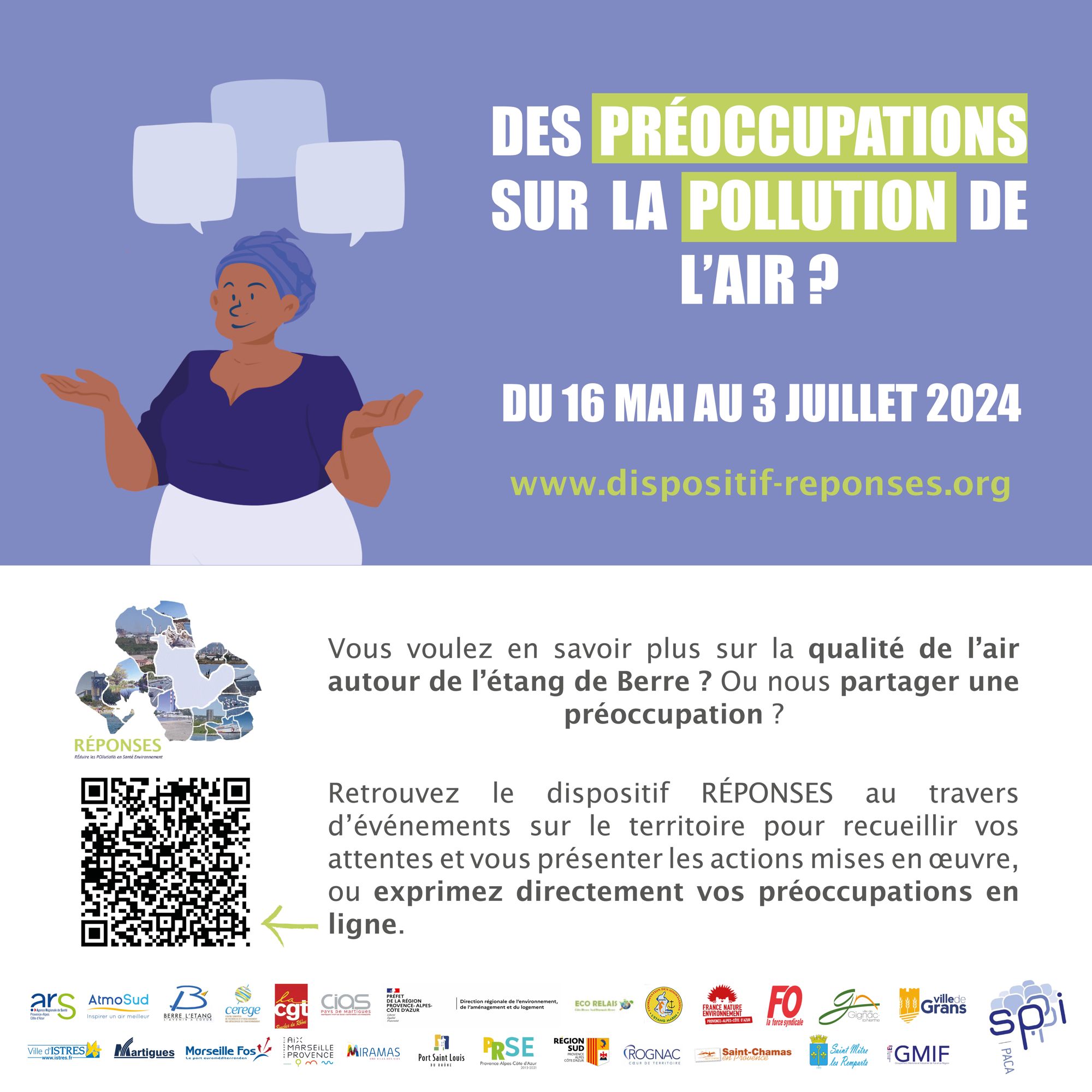 Le dispositif RÉPONSES recueille vos préoccupations sur la pollution de ...