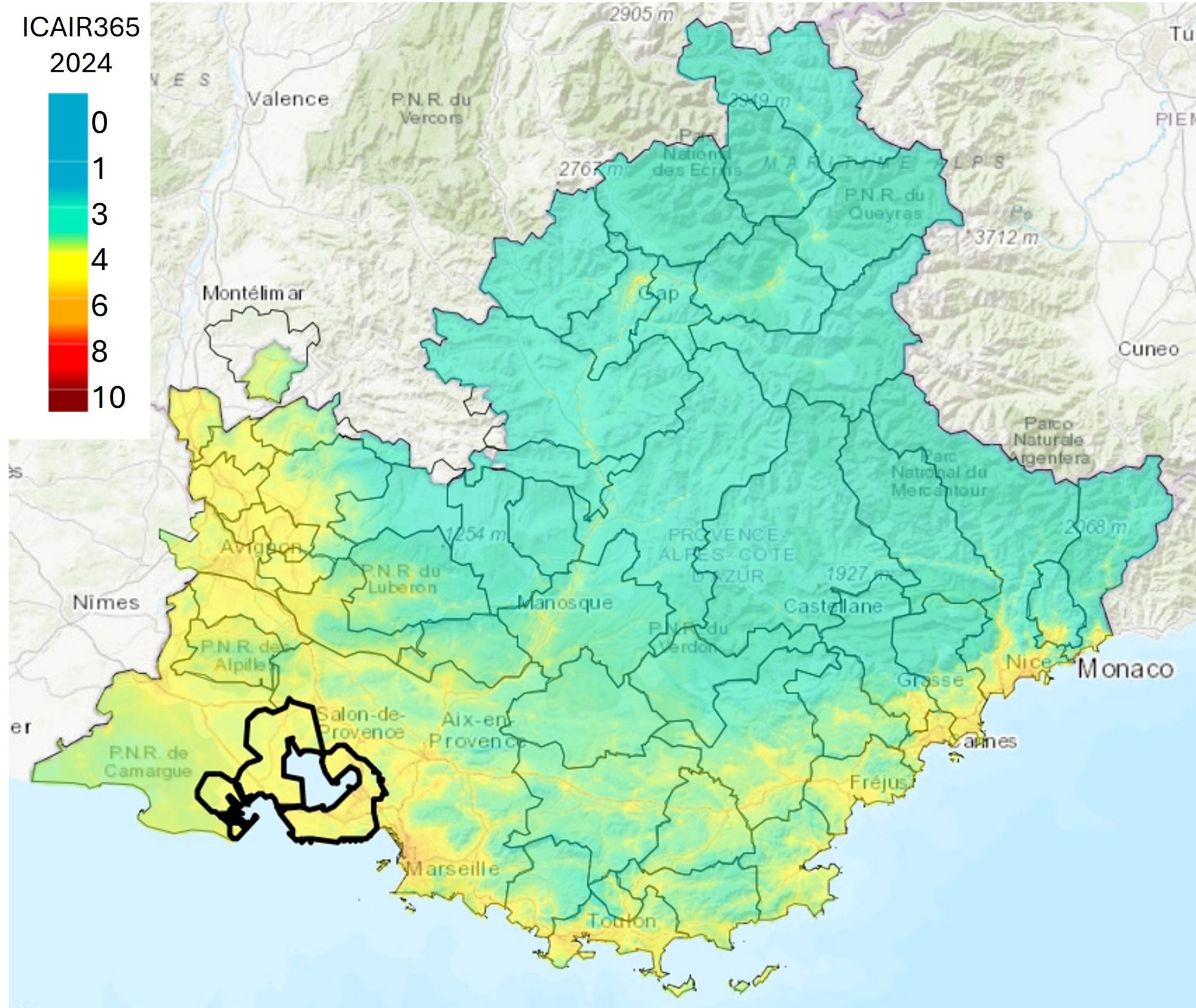 Données de santé du territoire