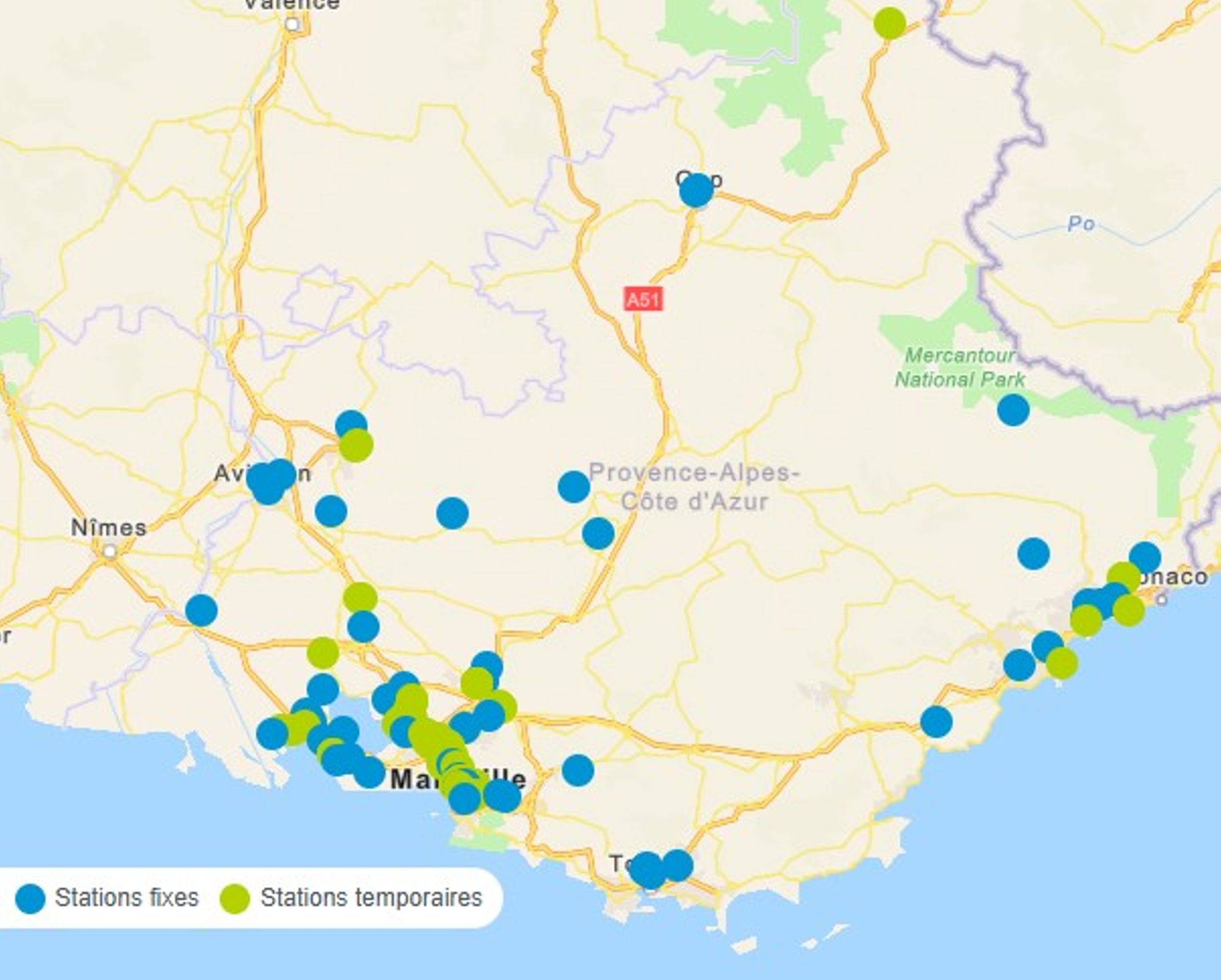 Qualité de l’air autour de l’étang de Berre