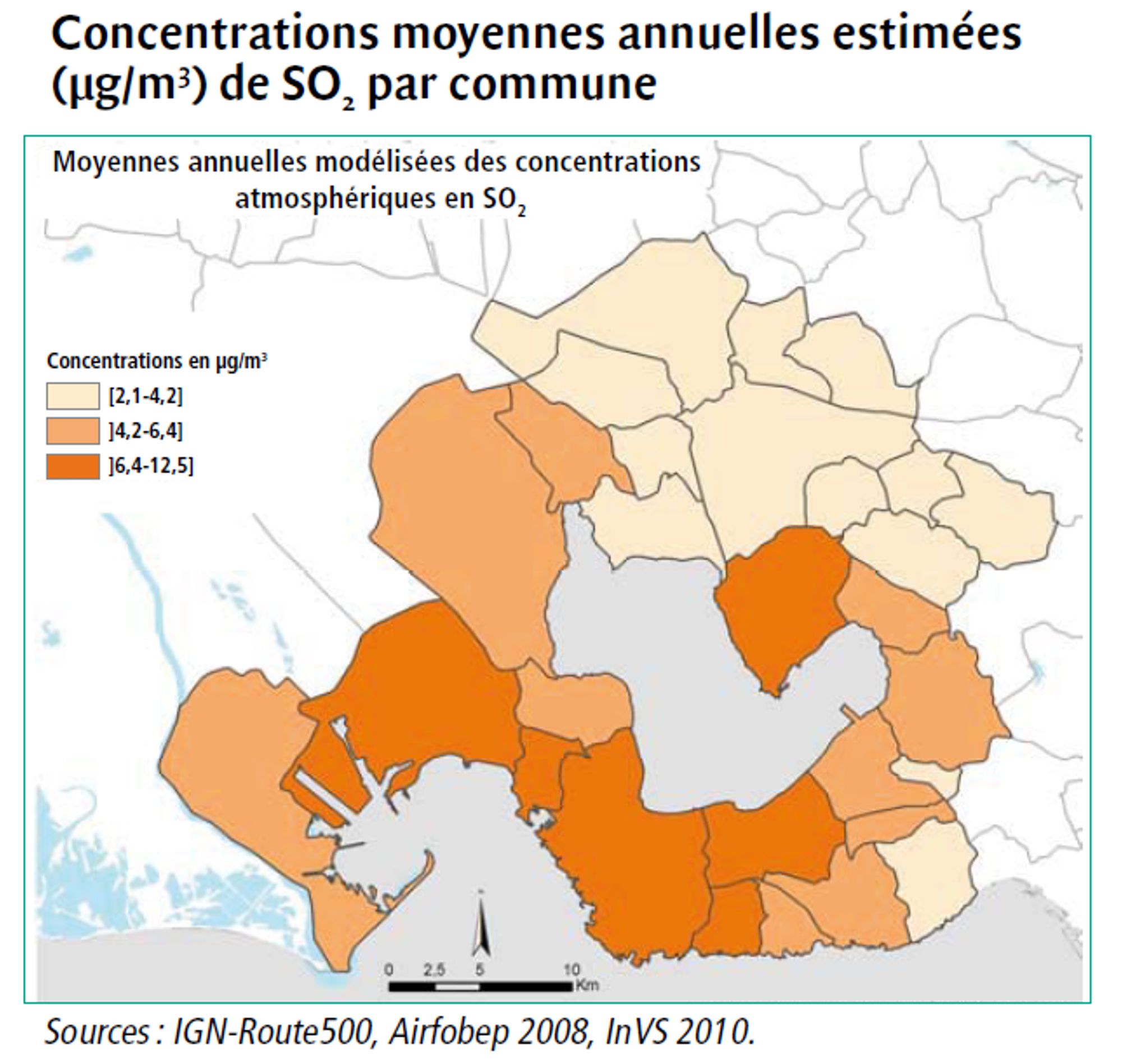 Étude menée sur la « Pollution atmosphérique et hospitalisations dans le secteur de l’étang de Berre »