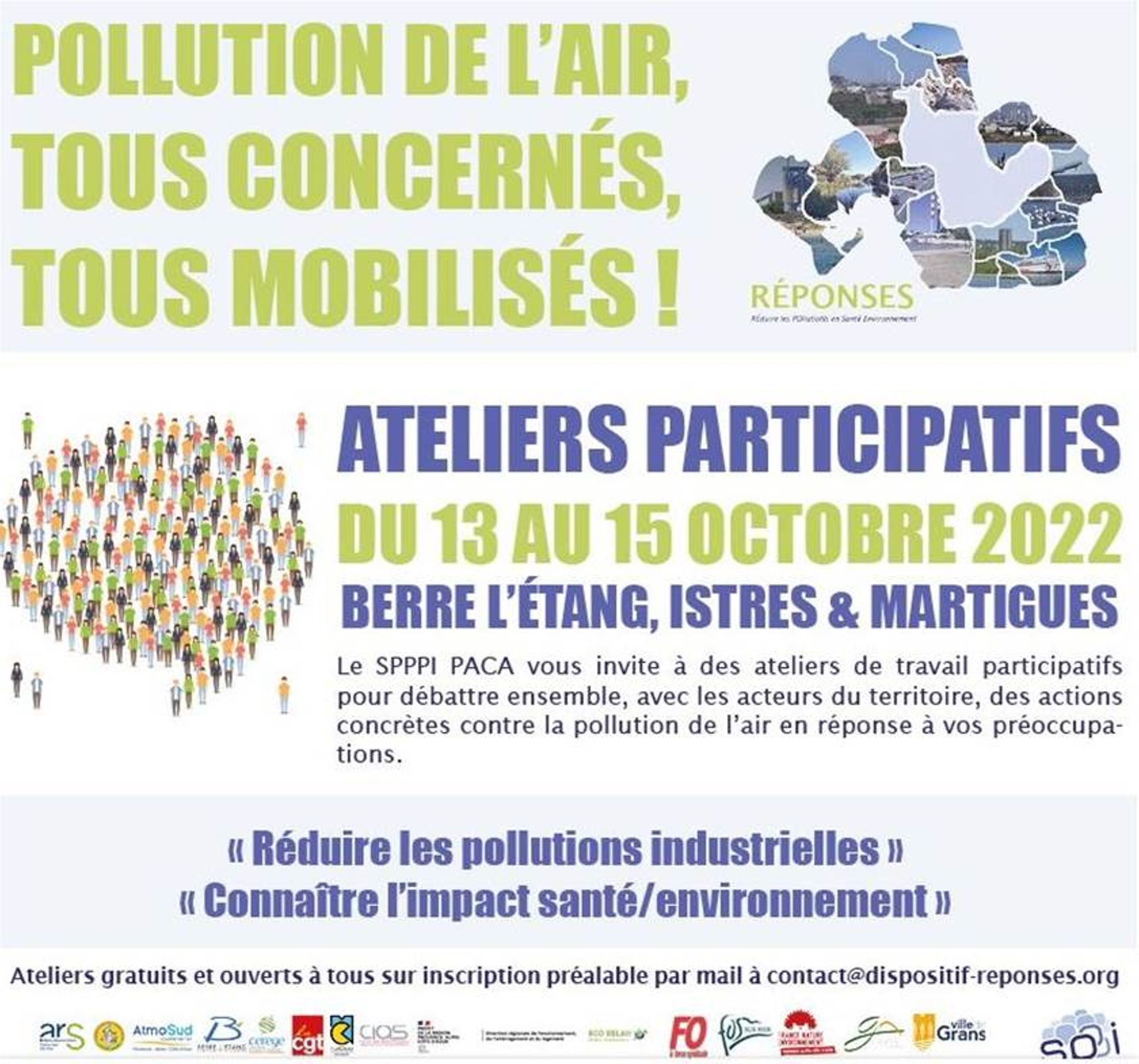 Dispositif Réponses : participez aux ateliers pour lutter contre la pollution de l'air