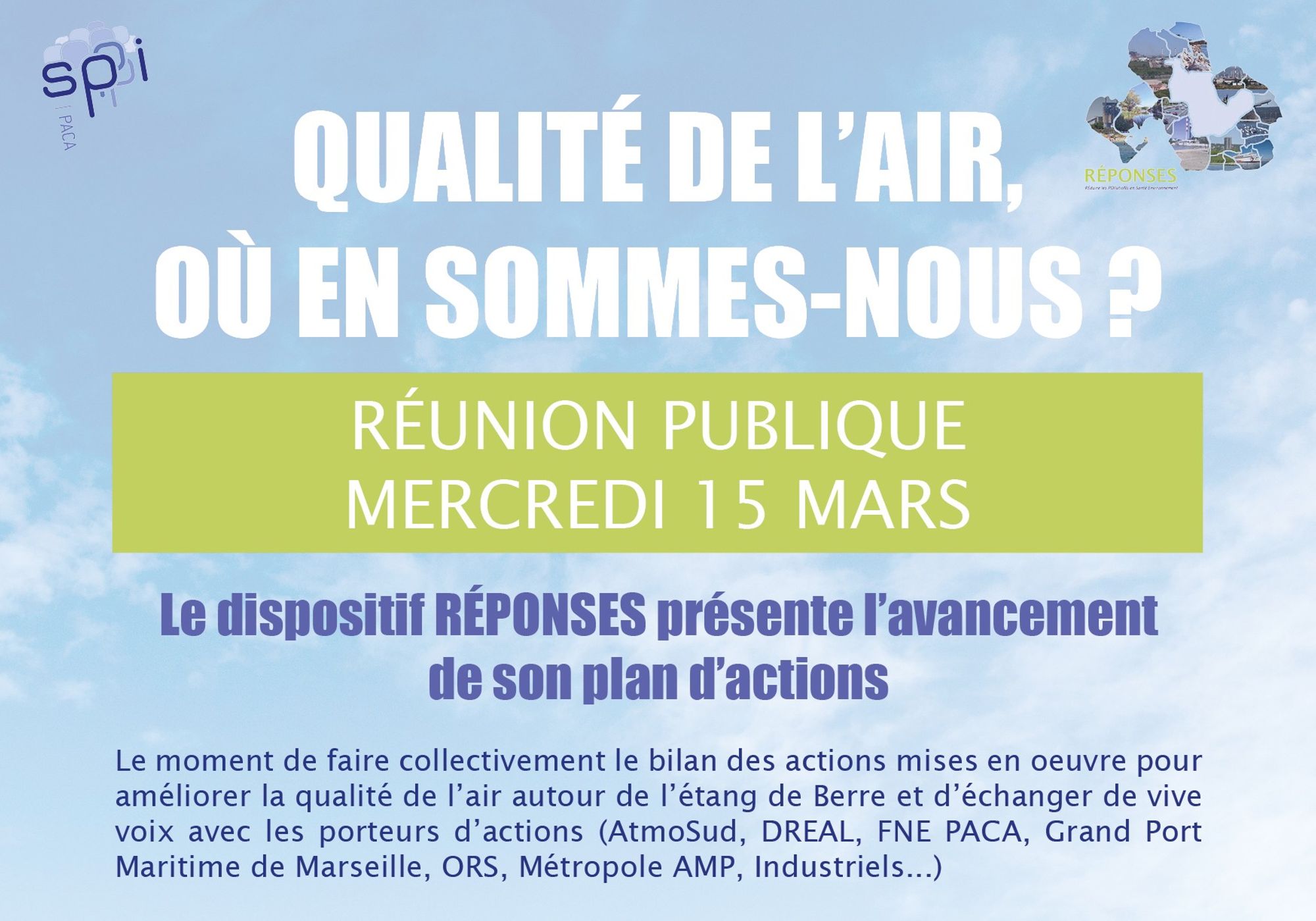 Martigues : réunion publique de présentation de l’avancement du plan d’actions dispositif RÉPONSES
